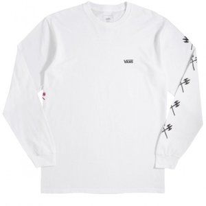 New Vans Trujillo Long Sleeve TShirt White Size XL